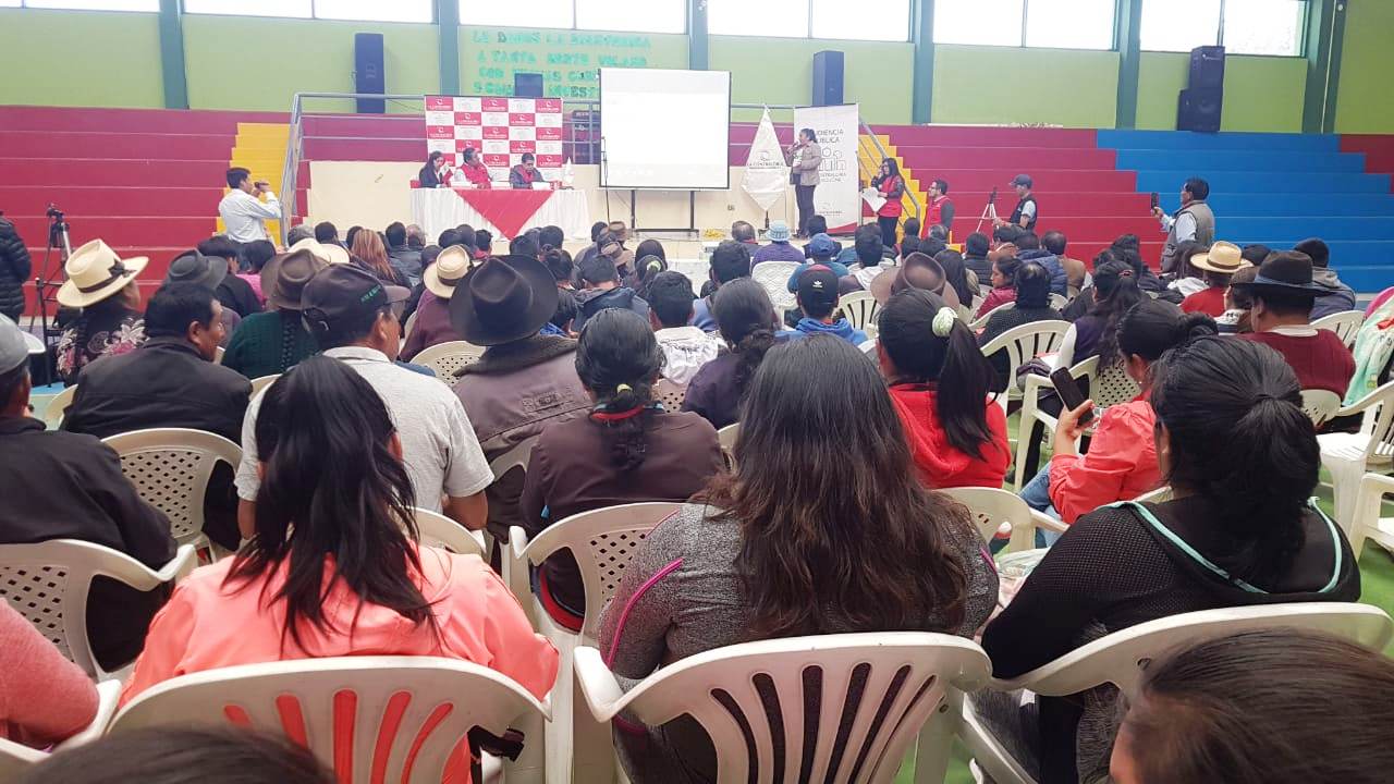 Ciudadanos de Bolognesi alertaron a la Contraloría sobre obra de agua y saneamiento en Chiquián