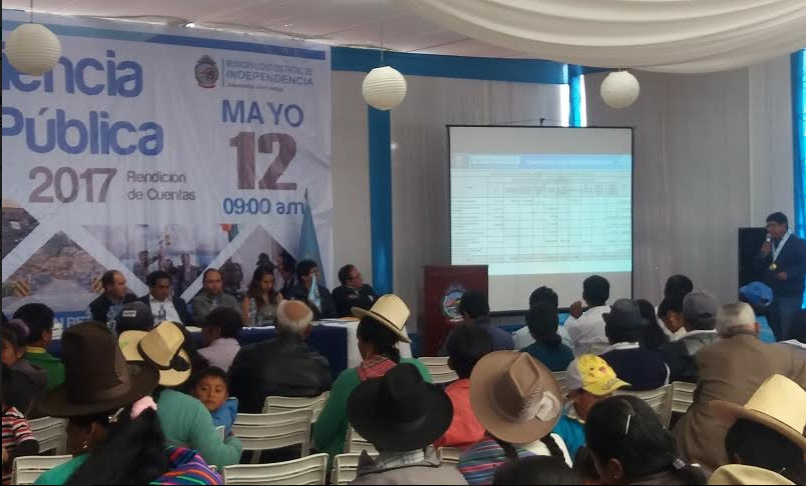 Municipalidad de Independencia realizó Audiencia Pública de Rendición de Cuentas del 2017