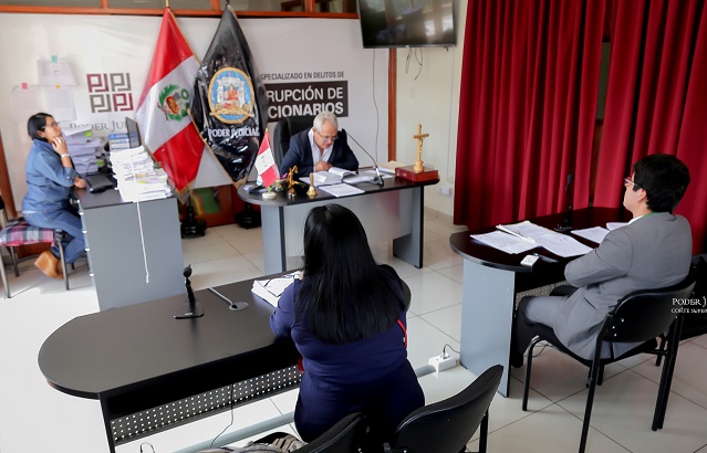 Huaraz: Corte de Justicia de Áncash cumplió jornada de audiencias maratónicas sabatinas