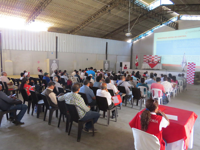 Contraloría de la República realizó audiencias públicas en 23 provincias del país