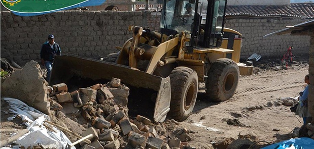 Huaylas: damnificados por huaico en Cullasmpapa recibieron ayuda