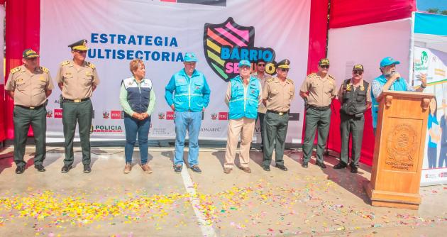 Chimbote: con presencia de viceministro de Interior lanzan programa Barrio Seguro en “San Pedro”