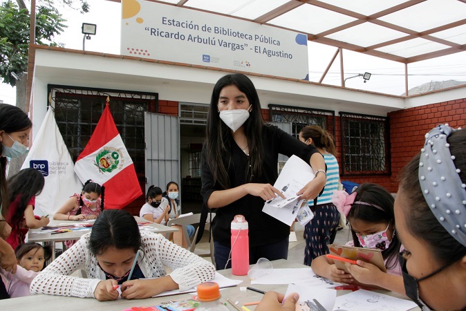 Restablecen servicios presenciales en la Gran Biblioteca Pública de Lima 