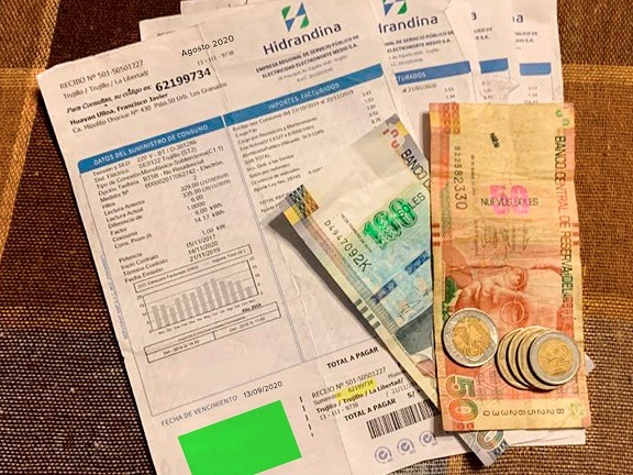 Hidrandina inició aplicación del “bono electricidad” y distribuirá recibos del  mes de  agosto