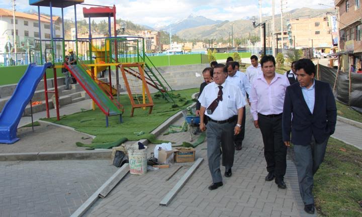  Huaraz: Inauguran boulevard turístico y ecológico de la ciudad