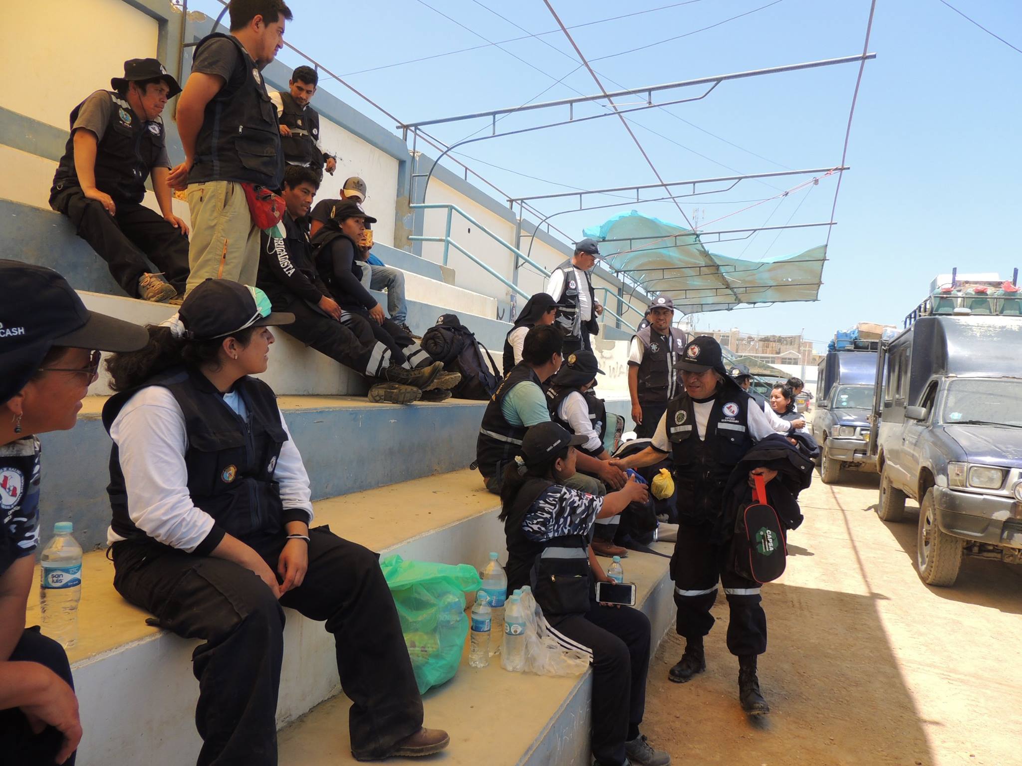 Brigadistas de salud de la zona sierra de Áncash apoyan en Huarmey