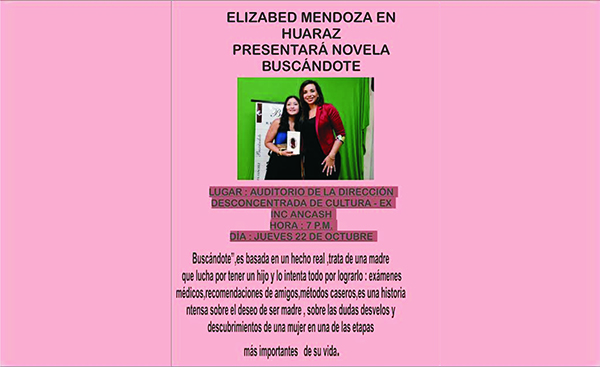 Hoy se presentará novela que trata la lucha de ser madre
