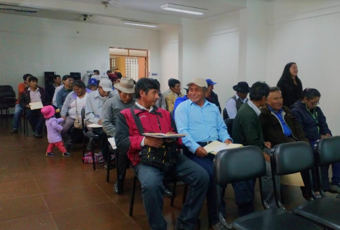 Municipalidad de Huaraz capacita a organizaciones comunales prestadoras de servicios de agua y saneamiento  