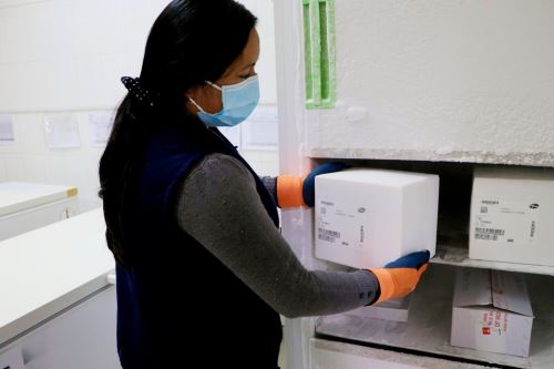 Áncash recibe nuevo lote de vacunas pediátricas contra el covid-19