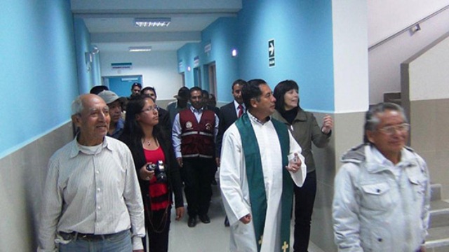 Bolognesi: mejoran infraestructura de centro de salud en Cajacay 