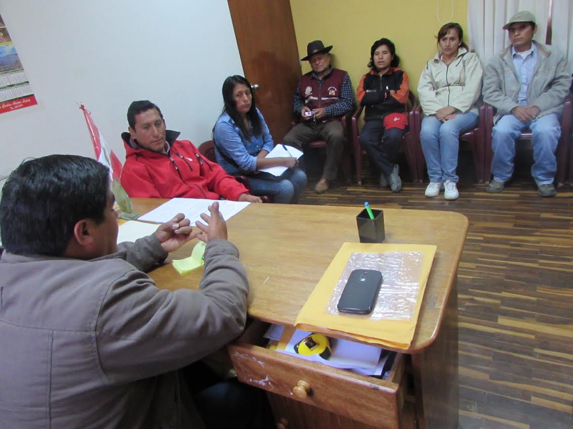 Municipalidad de Tauca y Foncodes mejorarán la calidad del agua