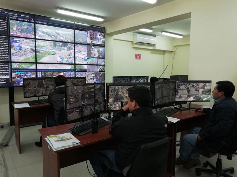 Huaraz: municipio instala más de 50 cámaras de vigilancia para combatir la delincuencia 