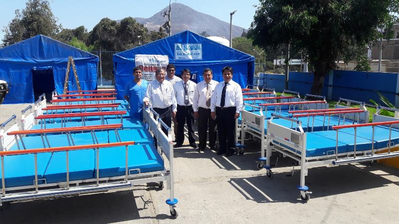 EsSalud adquiere camillas multipropósito y carpas para fortalecer atención en Áncash