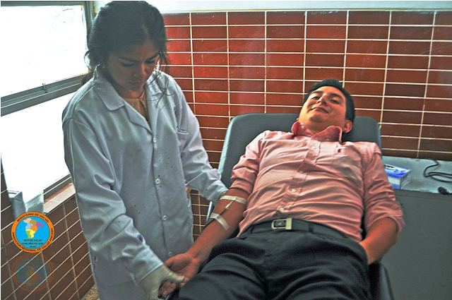 Huari: Con campaña promueven la donación voluntaria de sangre