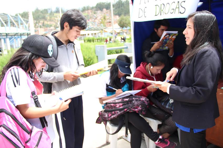  Unasam emprende proyecto para prevenir consumo de drogas en jóvenes huaracinos