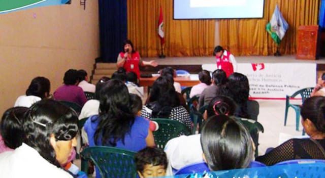Huaylas: realizan actividades por Campaña Nacional contra la Violencia Familiar