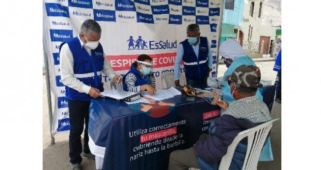 EsSalud Áncash: más de 3 mil personas son atendidas en jornadas de prevención por el covid-19