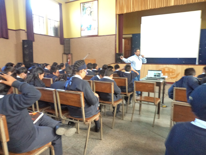 Huaraz: Hidrandina realiza campañas educativas contra riesgo eléctrico y ahorro de energía