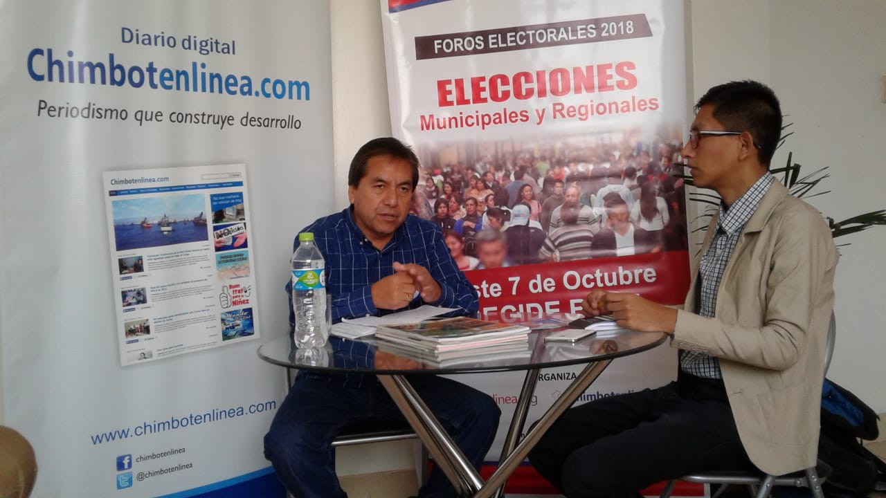 Áncash: candidato Gabriel Mejía basa su plan de gobierno regional en el turismo y la agricultura   