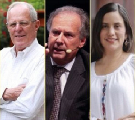 PPK, Mendoza y Barnechea, pelean el segundo lugar con ataques