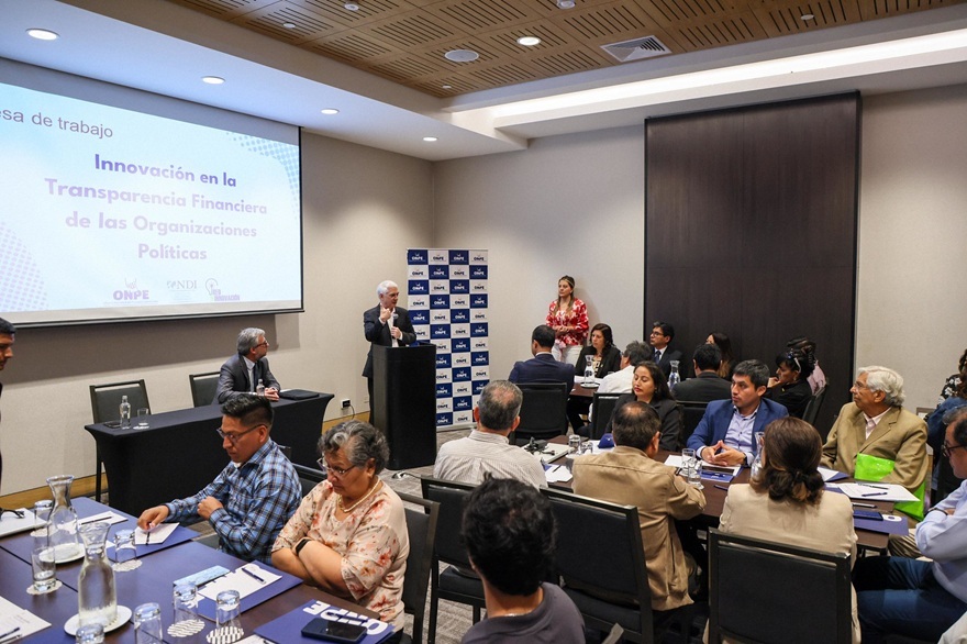  Onpe mejorará sistema de rendición de cuentas para las organizaciones políticas