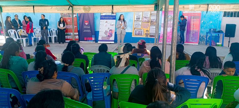 Módulo de Protección de la Corte de Áncash capacitó a beneficiarias del vaso de leche de Independencia  