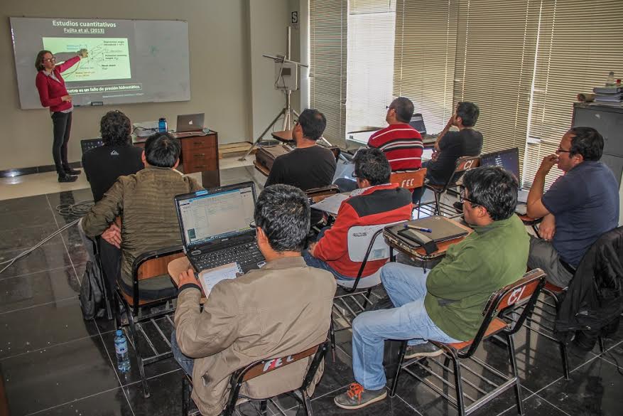 Huaraz: ambientalistas se capacitan en modelamiento de aluviones de origen glaciar