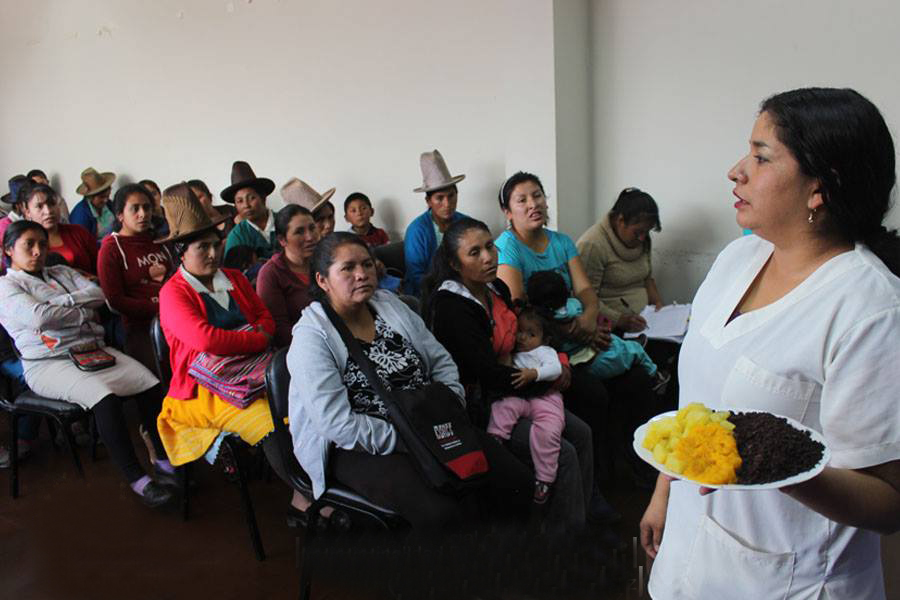 Huaraz: preparan a madres del “Vaso de Leche” en estrategias de nutrición para contrarrestar la anemia