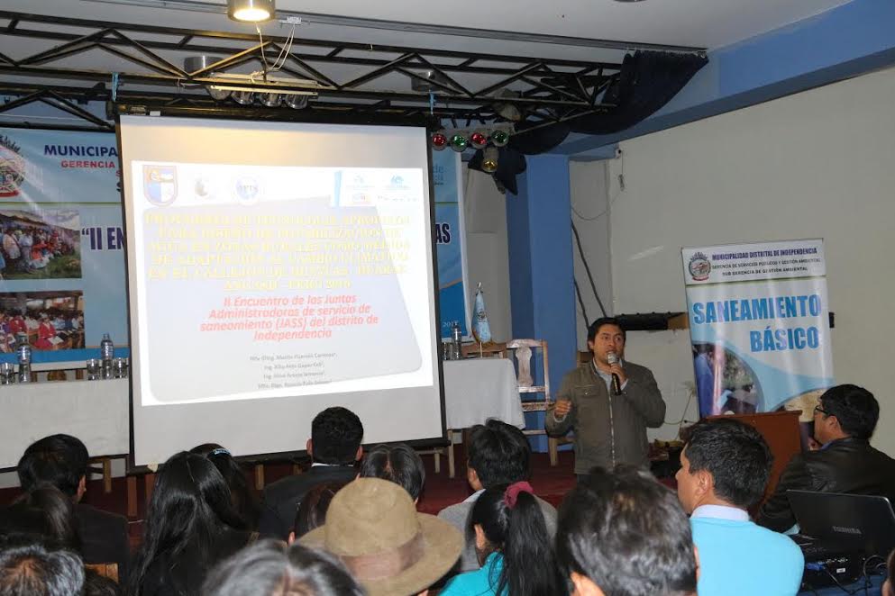 Independencia: Juntas Administradoras de Servicios de Saneamiento reciben capacitación
