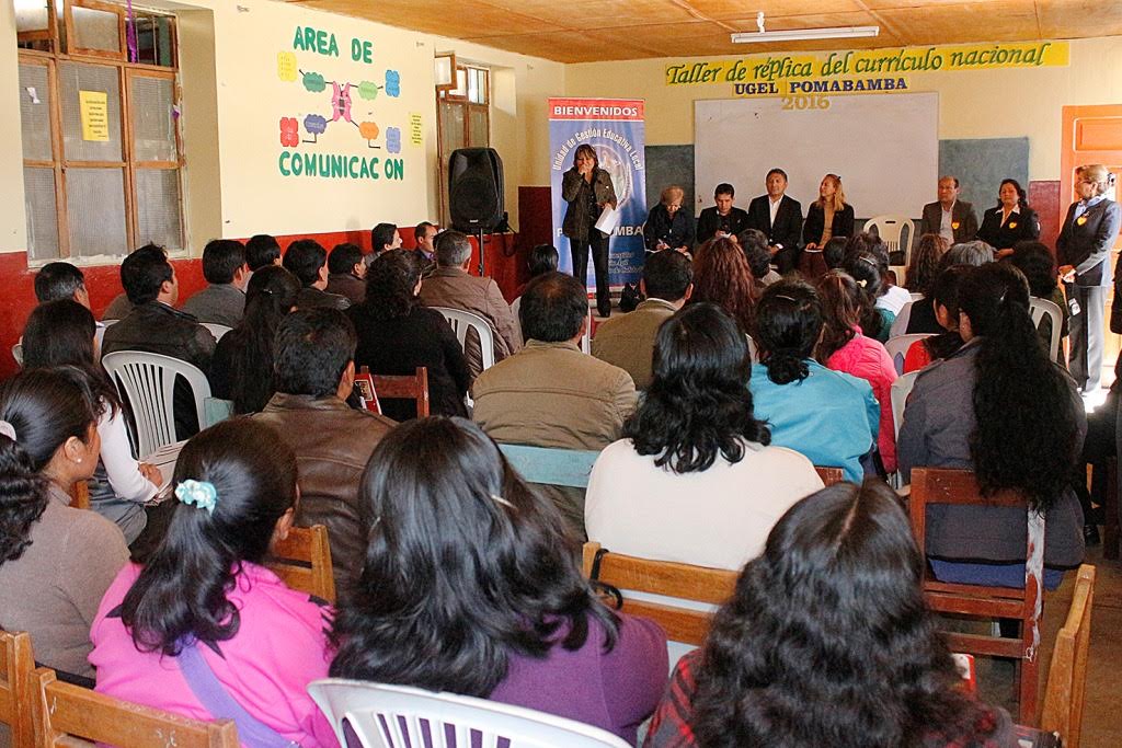 UGEL de Pomabamba capacitó a directores en el modelo de Nueva Escuela Peruana