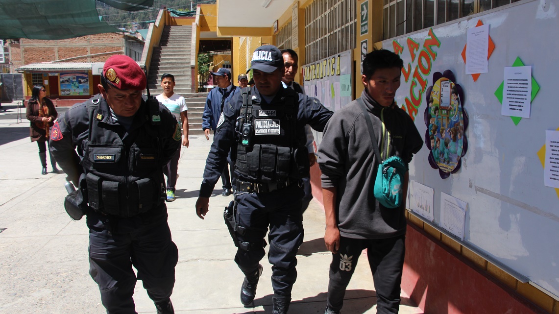 Serenazgo capturó a asaltante de escolares en el distrito de Independencia 