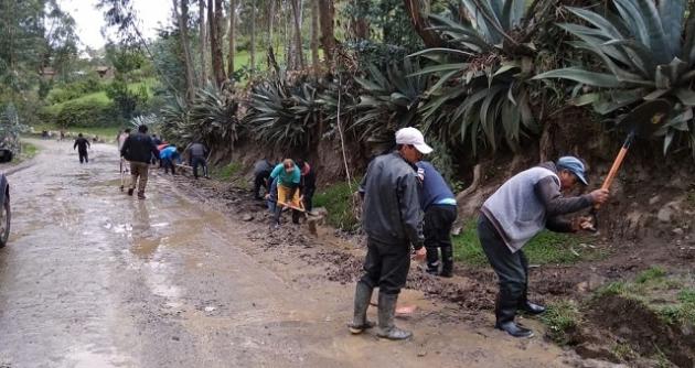 Áncash: Población de San Marcos sin agua potable por daños en las líneas de conducción debido a derrumbes
