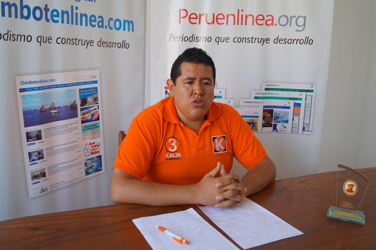  Carlos Domínguez, de Fuerza Popular: “Vamos a cambiar la mentalidad de la población”