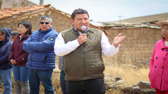 Inician trabajos de mantenimiento de la vía de acceso al Nevado Pastoruri