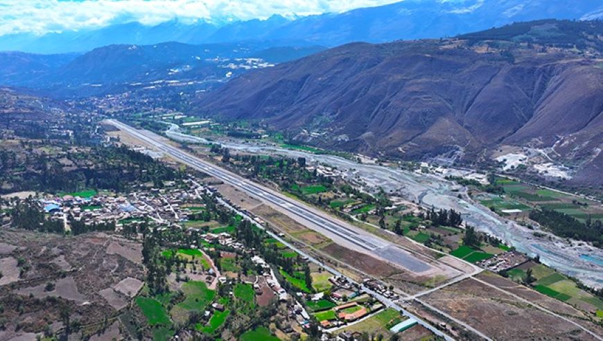 Huaraz: aeropuerto de Anta movilizó más de 15 mil pasajeros desde el reinicio de operaciones en julio