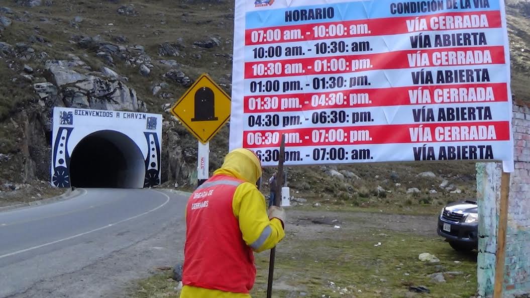 Áncash: inician obra de asfaltado de la carretera túnel Cahuish – Succha en Los Conchucos