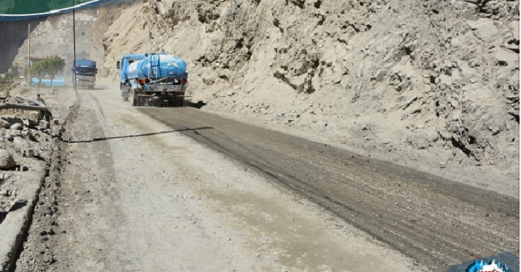 Huaylas: municipio provincial realizó mantenimiento de carretera de Huallanca