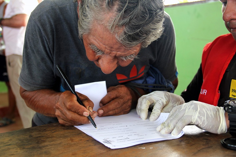 Están habilitados 44 nuevos puntos de pago de Pensión 65 en lugares alejados del país