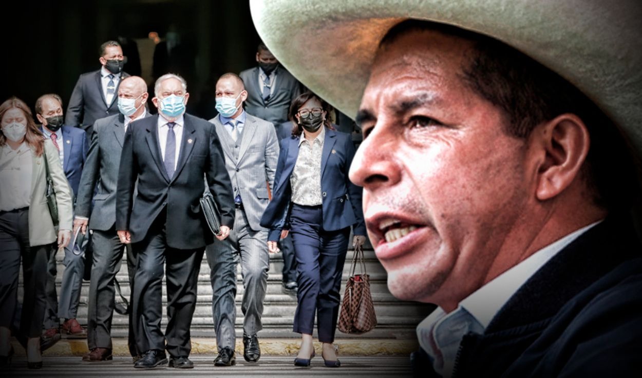 Presentan moción de vacancia presidencial contra Pedro Castillo