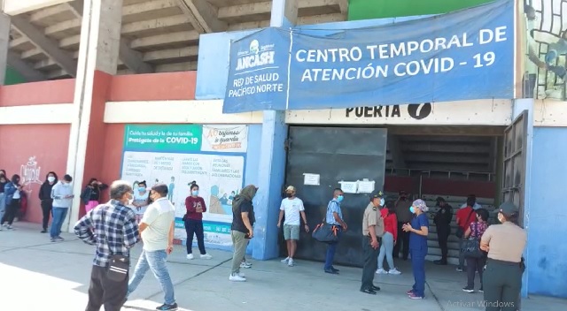 Áncash: Centro de Descarte de Covid-19 en Chimbote reporta 2,100 casos positivos