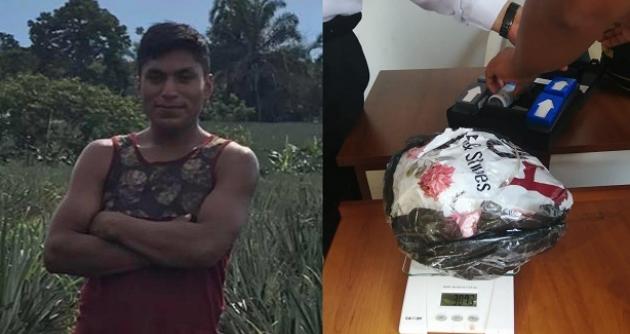 Áncash: Policía detiene en Chuquicara a sujeto que trasladaba más de 3 kilos de droga en bus