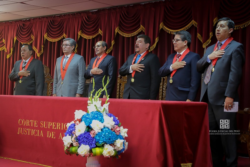 Corte de Justicia de Áncash desarrolló diversos actos por el Día del Juez