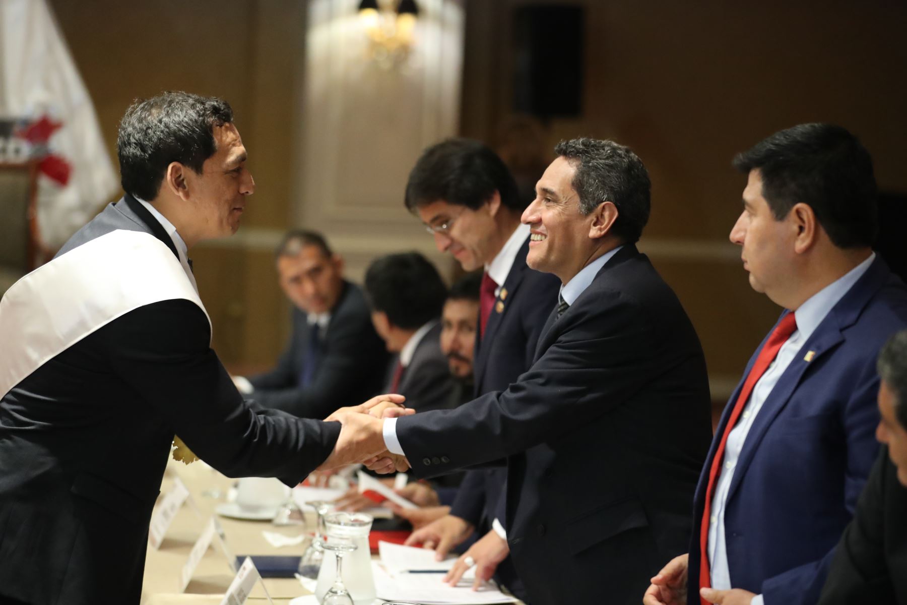 Mesías Guevara preside nueva directiva de la  Asamblea Nacional de Gobiernos Regionales