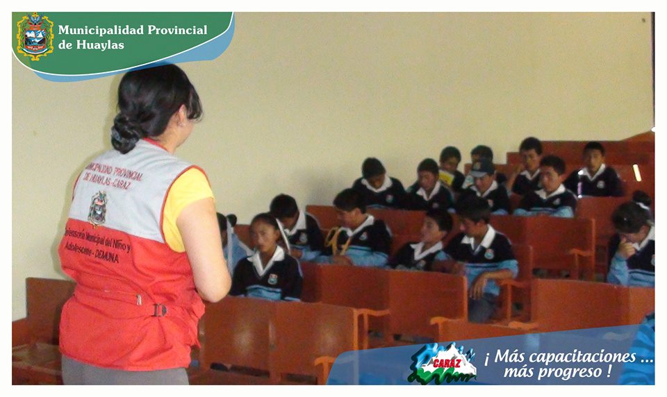 Huaylas: Promueven charlas sobre el buen trato