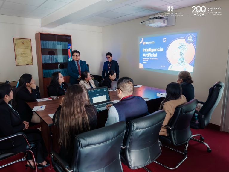 CSJAN capacita a servidores en uso de la IA en la labor jurisdiccional