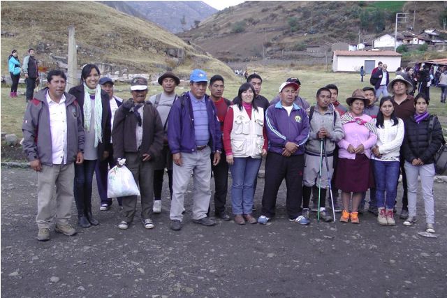 Comitiva de Olleros recorre Caminos del Inca hasta Chavín de Huántar