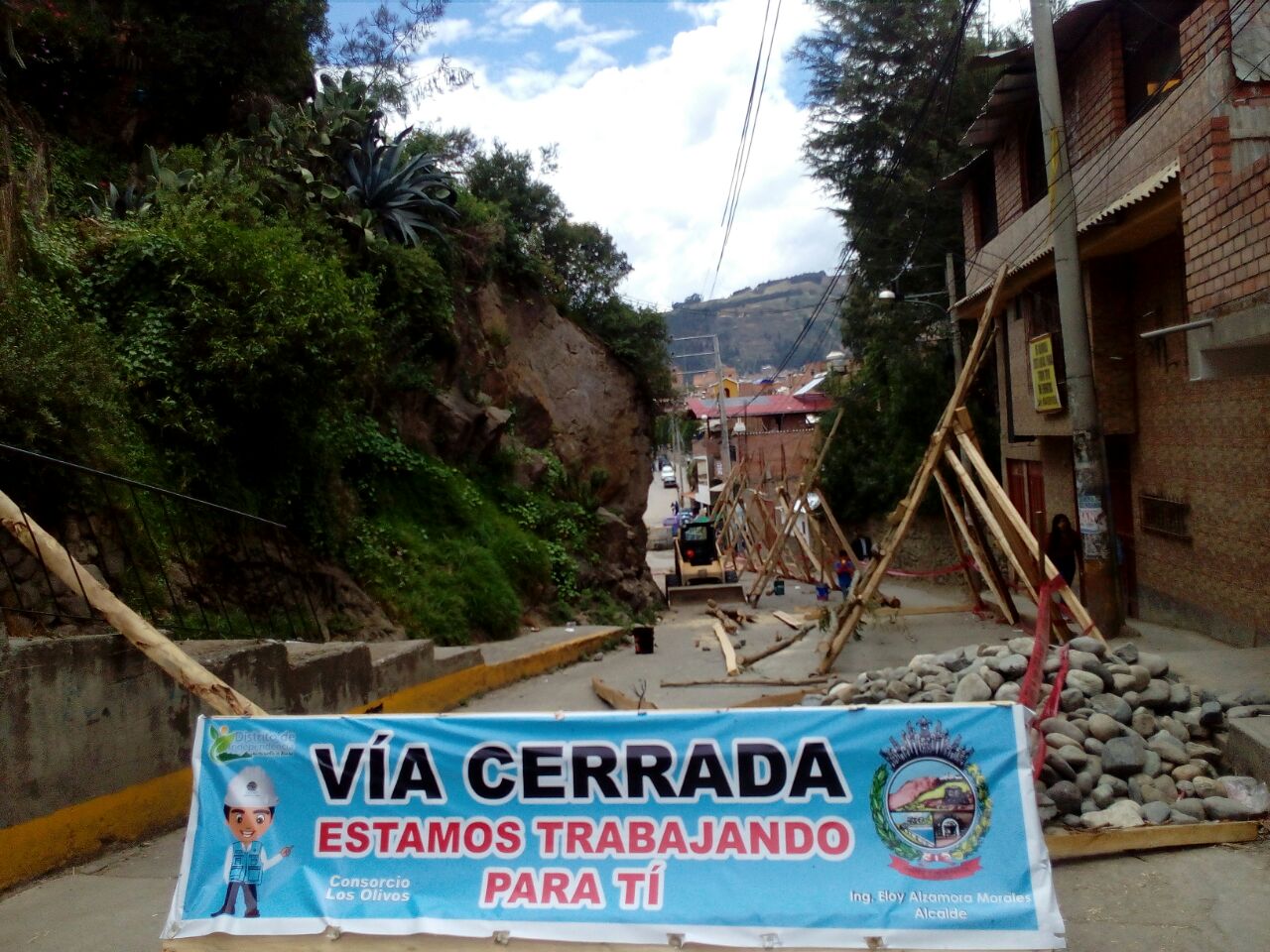 Huaraz: cierre temporal de vías por inicio de obra de protección en el “Balcón de Judas”