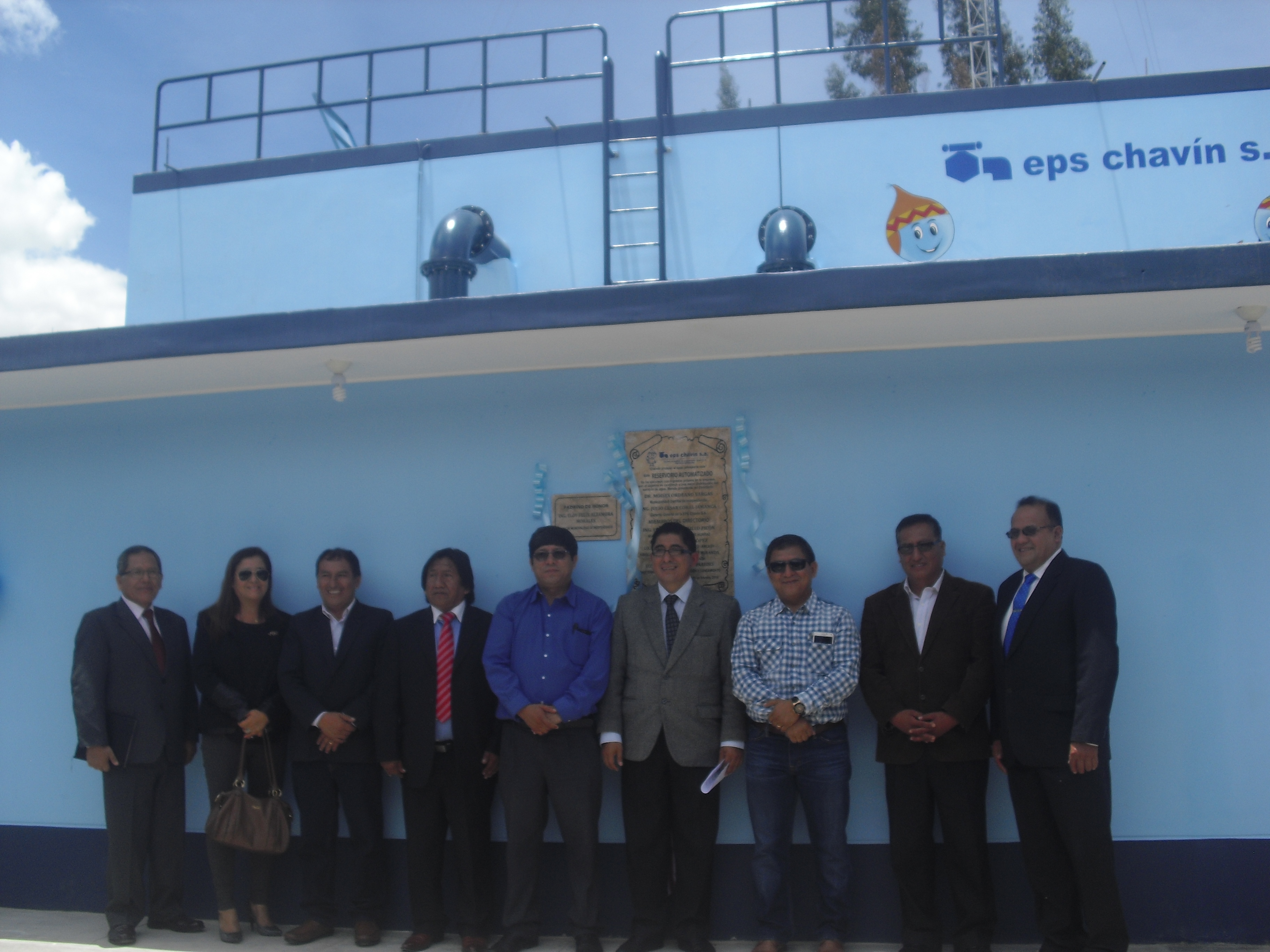  Reservorio automatizado en Nueva Florida fue inaugurado por Eps Chavín
