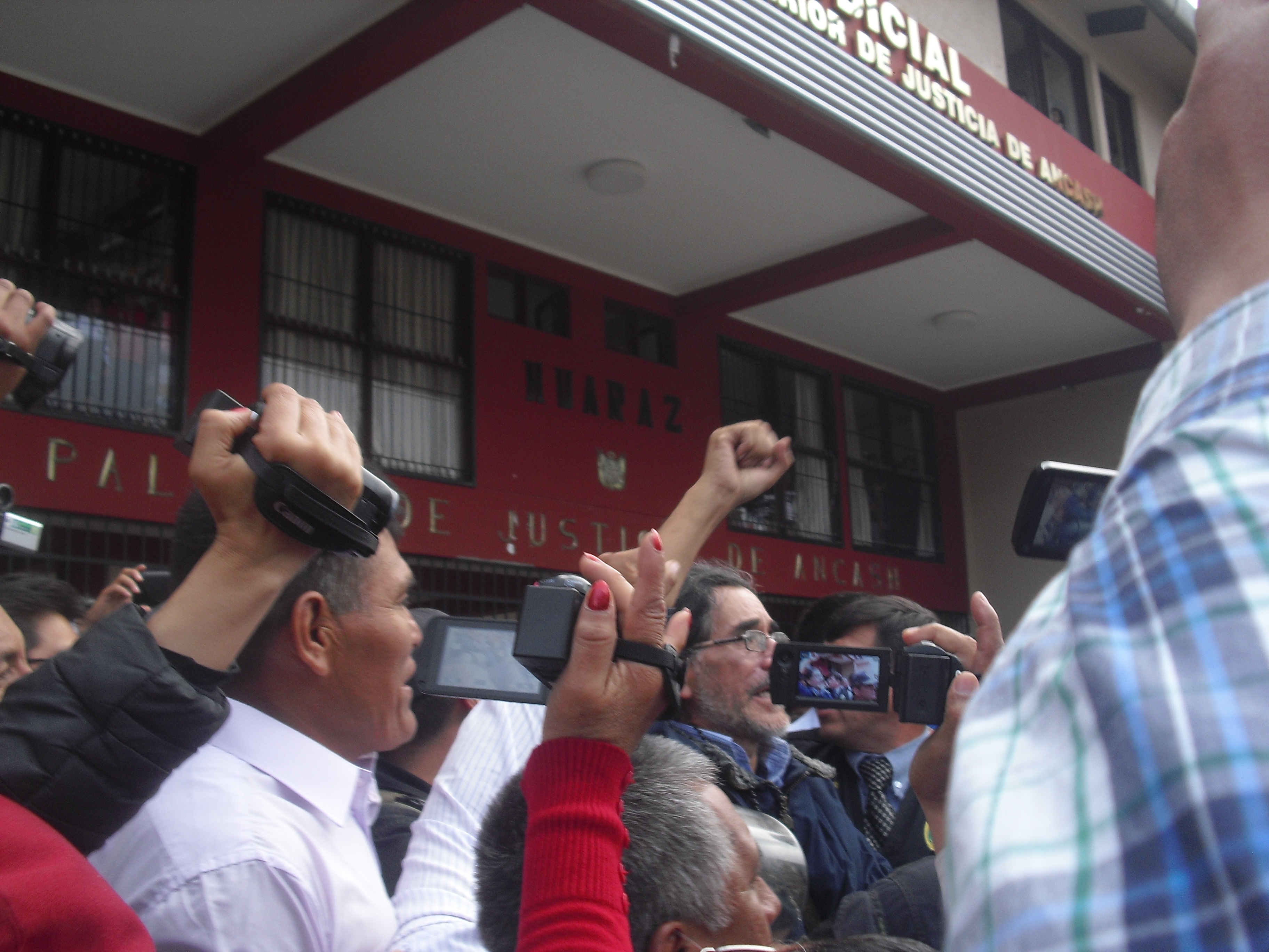 Waldo Ríos Salcedo se puso a derecho ante la Corte Superior de Justicia de Áncash