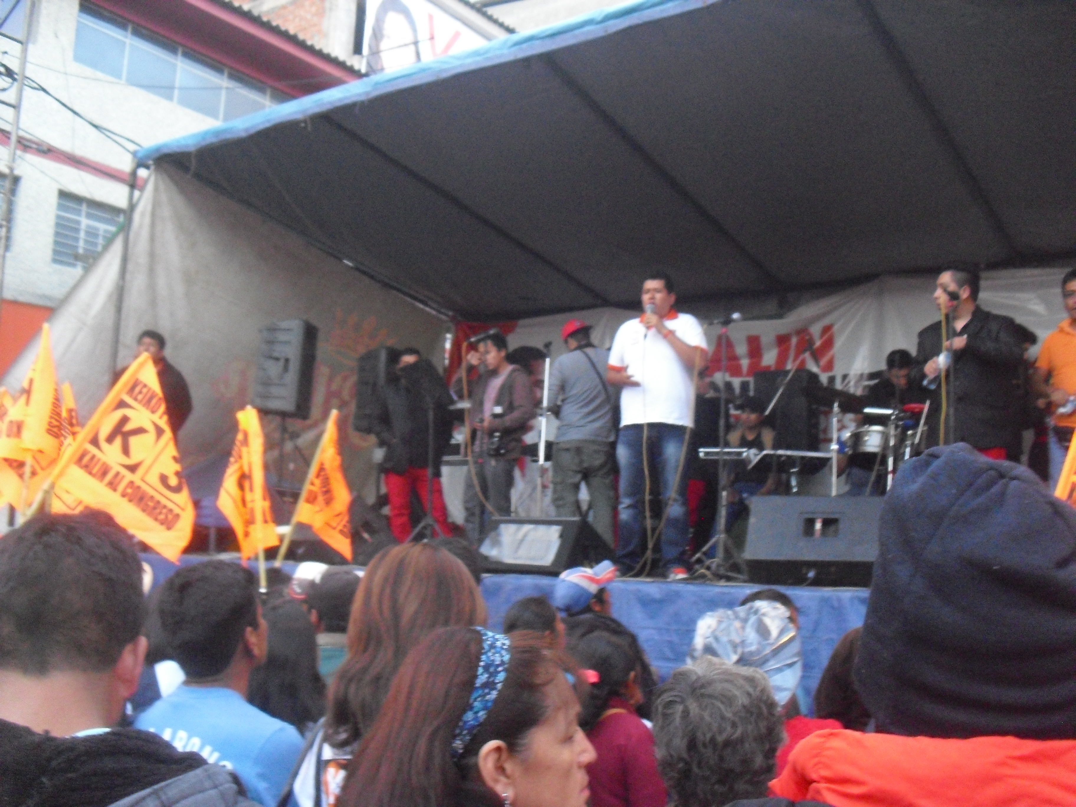 Candidatos congresales de Fuerza Popular realizaron cierre de campaña en Huaraz